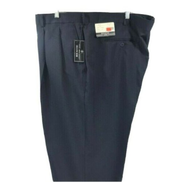 Bocaccio UOMO Men's Navy Dress Pants Sizes 54 - 60 - Picture 2 of 4